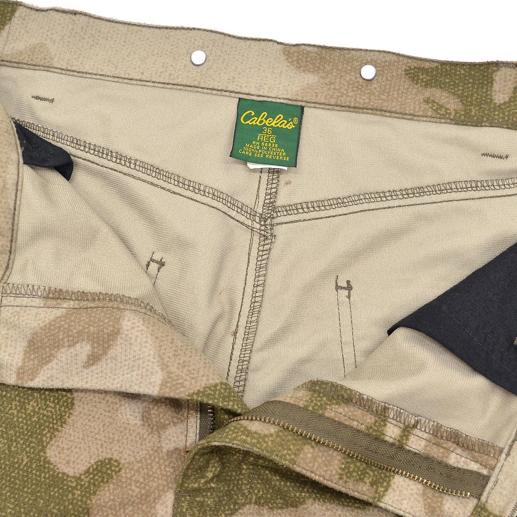 1990's~ CABELA'S CAMOUFLAGE CARGO PANTS ... W37.5