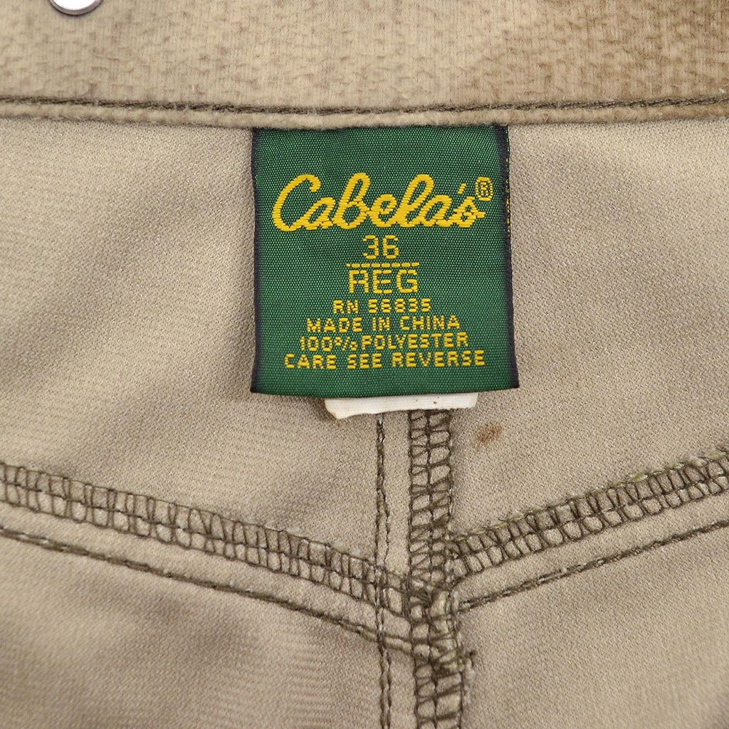 1990's~ CABELA'S CAMOUFLAGE CARGO PANTS ... W37.5