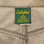 1990's~ CABELA'S CAMOUFLAGE CARGO PANTS ... W37.5