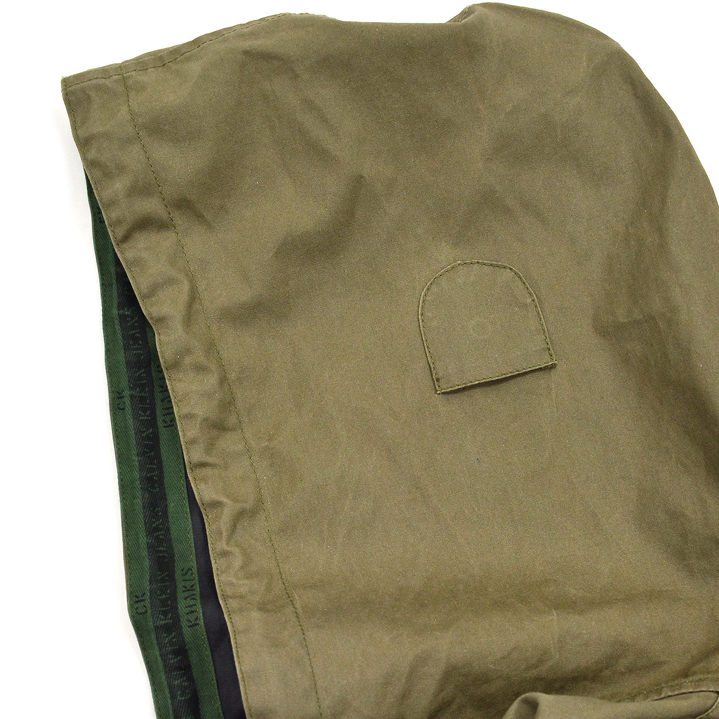 1990's~ CALVIN KLEIN JEANS FOUL WEATHER PARKA / KAHKI ... L