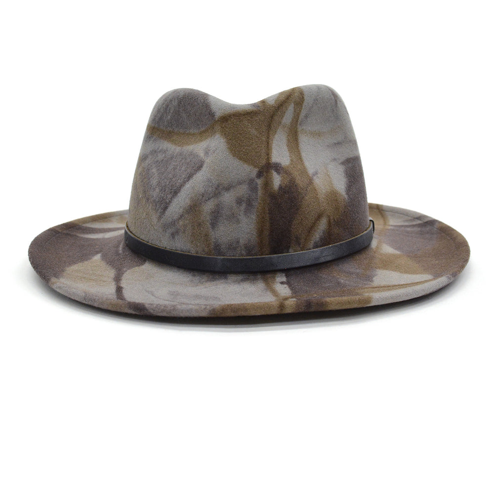 1990's BRONER CAMO LITE FELT WOOL HAT...L