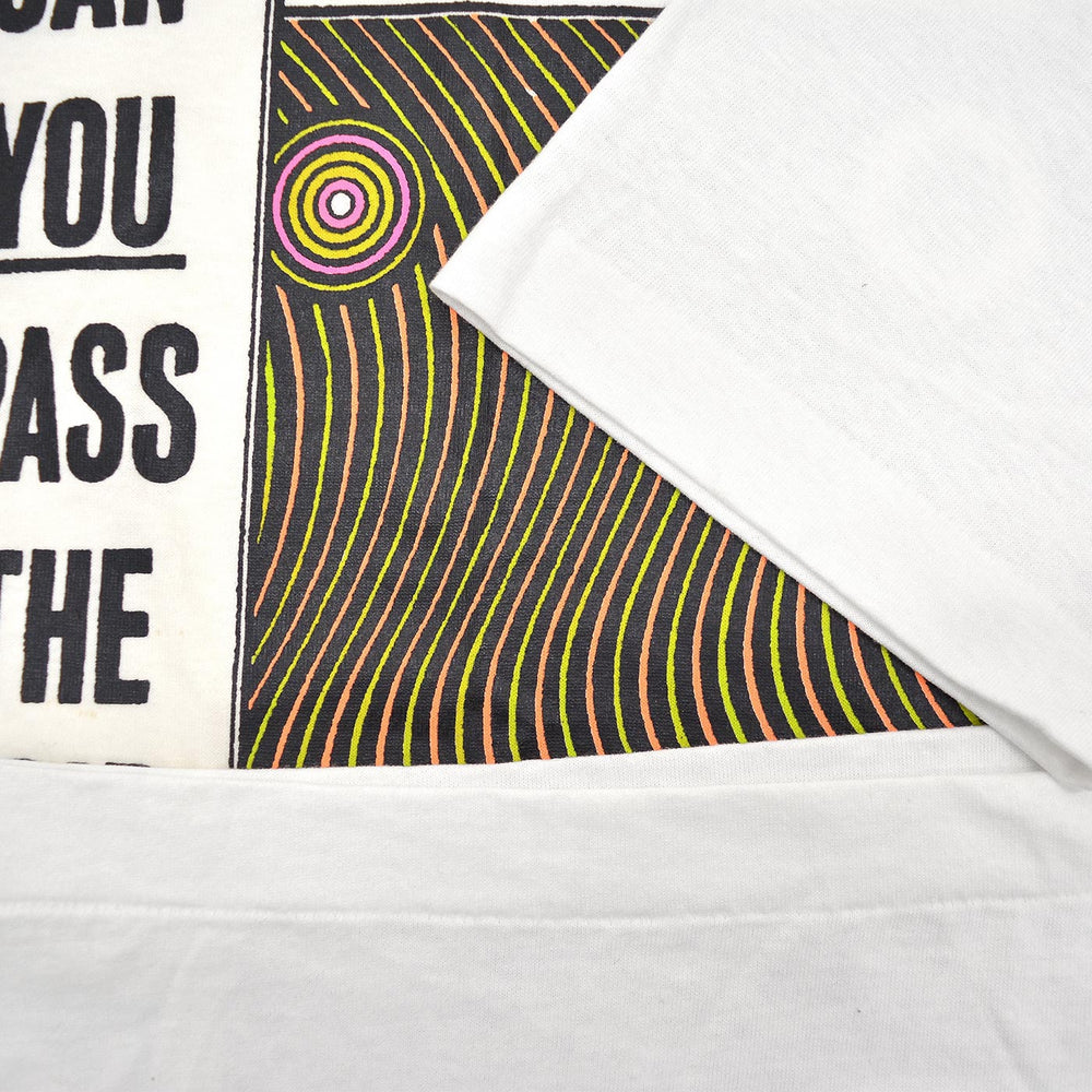 1990's DEADSTOCK FRUIT OF THE LOOM CAN YOU PASS THE ACID TEST? T-SHIRT ... L