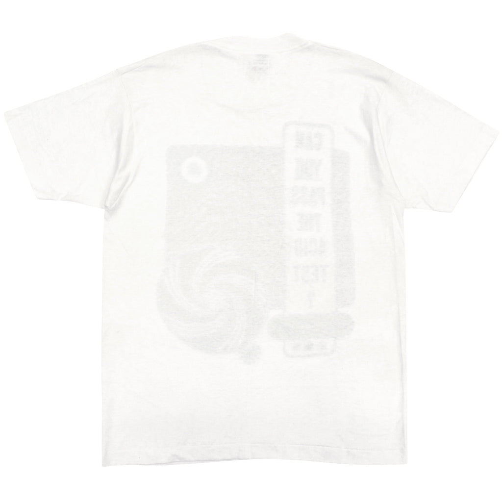 1990's DEADSTOCK FRUIT OF THE LOOM CAN YOU PASS THE ACID TEST? T-SHIRT ... L