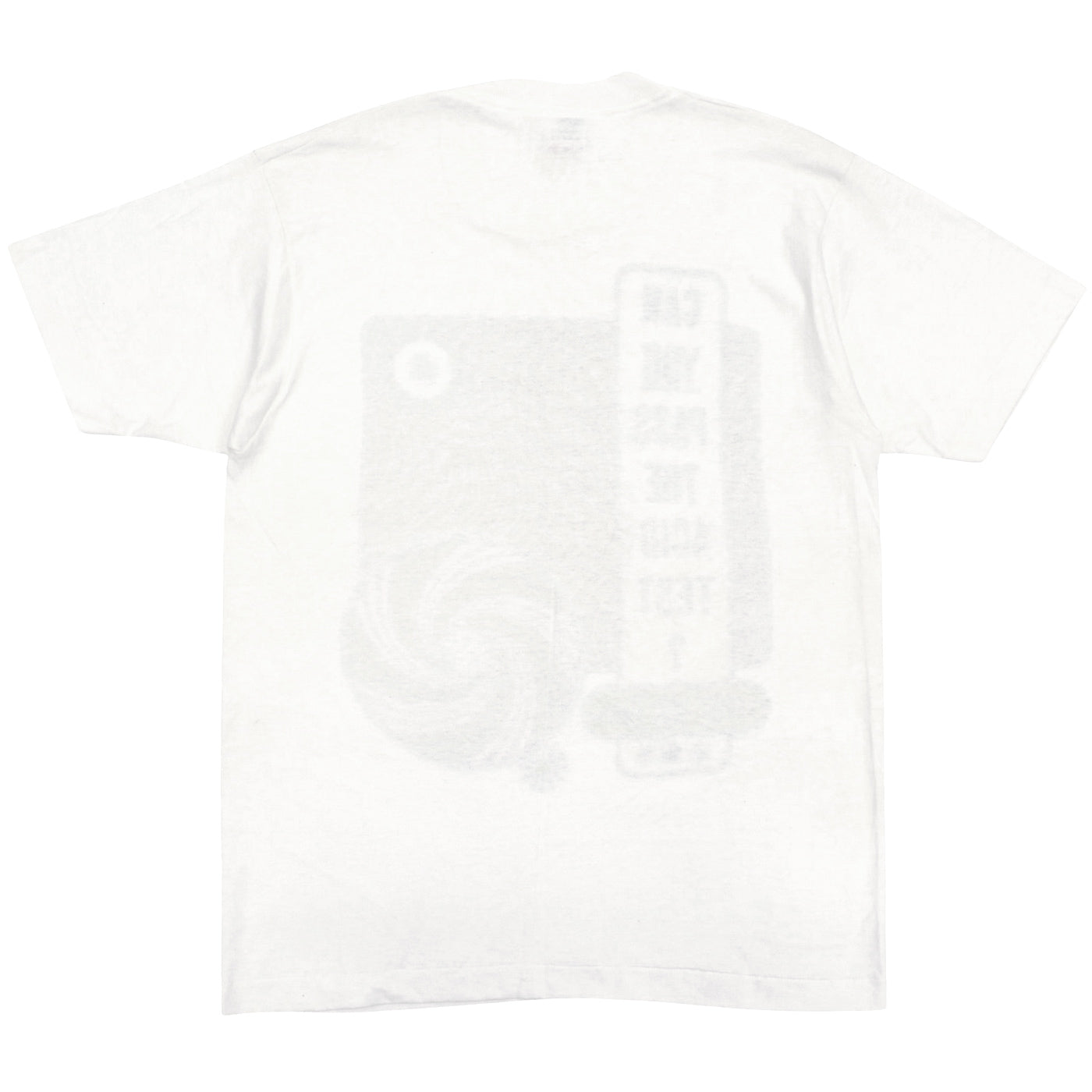 1990's DEADSTOCK FRUIT OF THE LOOM CAN YOU PASS THE ACID TEST? T-SHIRT ... L