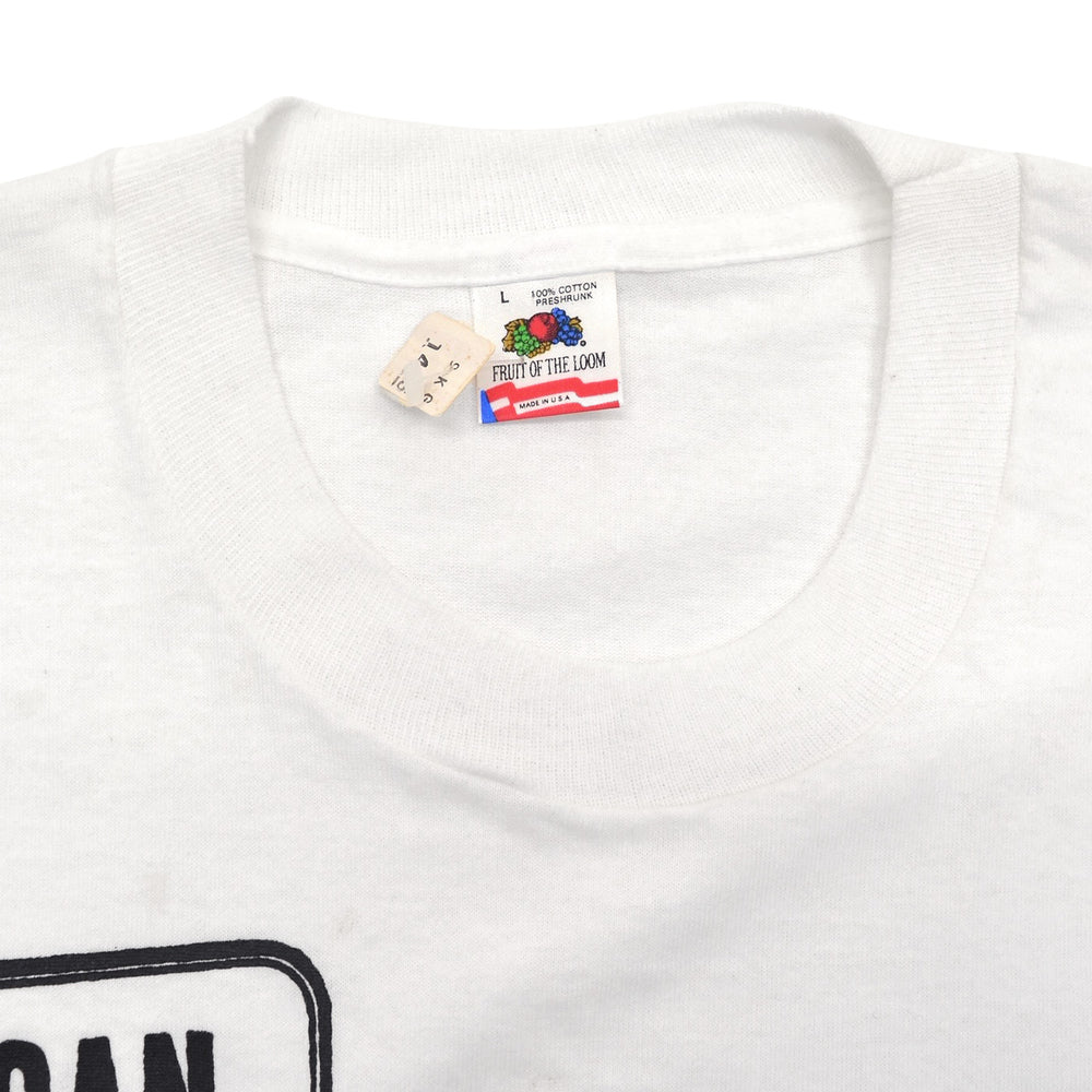 1990's DEADSTOCK FRUIT OF THE LOOM CAN YOU PASS THE ACID TEST? T-SHIRT ... L