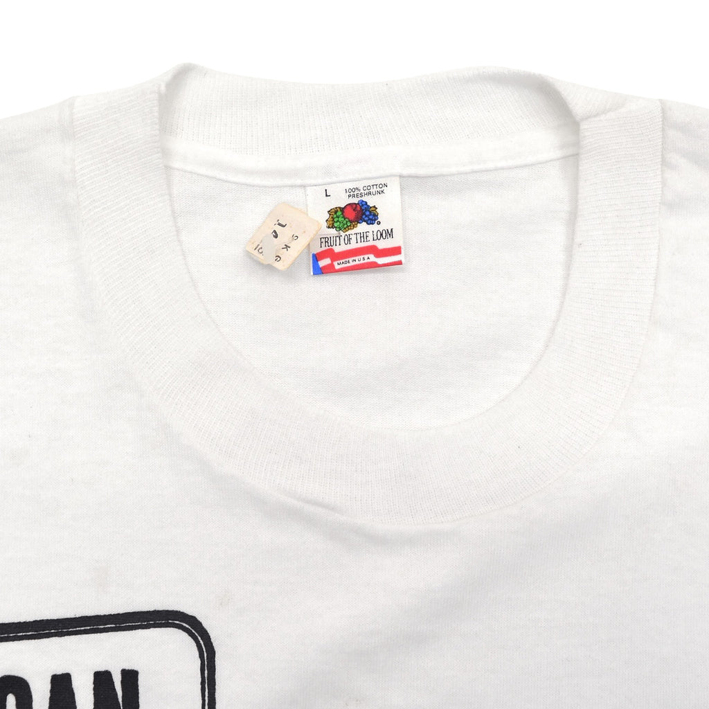1990's DEADSTOCK FRUIT OF THE LOOM CAN YOU PASS THE ACID TEST? T-SHIRT ... L