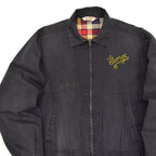 1960's DAN RIVER CAPITOL CHARIOTEERS CAR CLUB JACKET / BLACK ... M