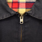 1960's DAN RIVER CAPITOL CHARIOTEERS CAR CLUB JACKET / BLACK ... M