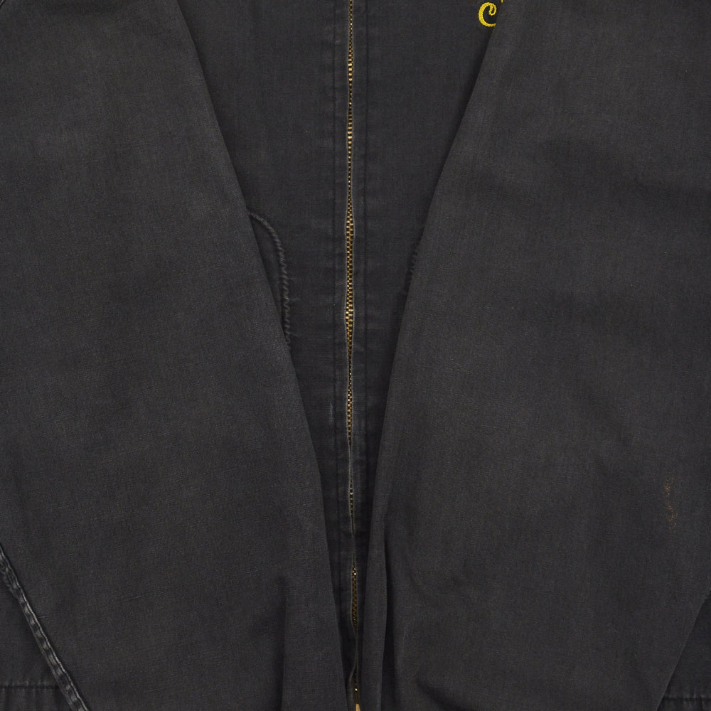 1960's DAN RIVER CAPITOL CHARIOTEERS CAR CLUB JACKET / BLACK ... M