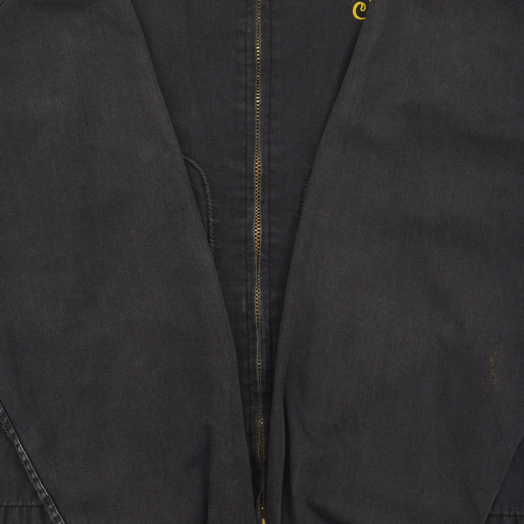 1960's DAN RIVER CAPITOL CHARIOTEERS CAR CLUB JACKET / BLACK ... M