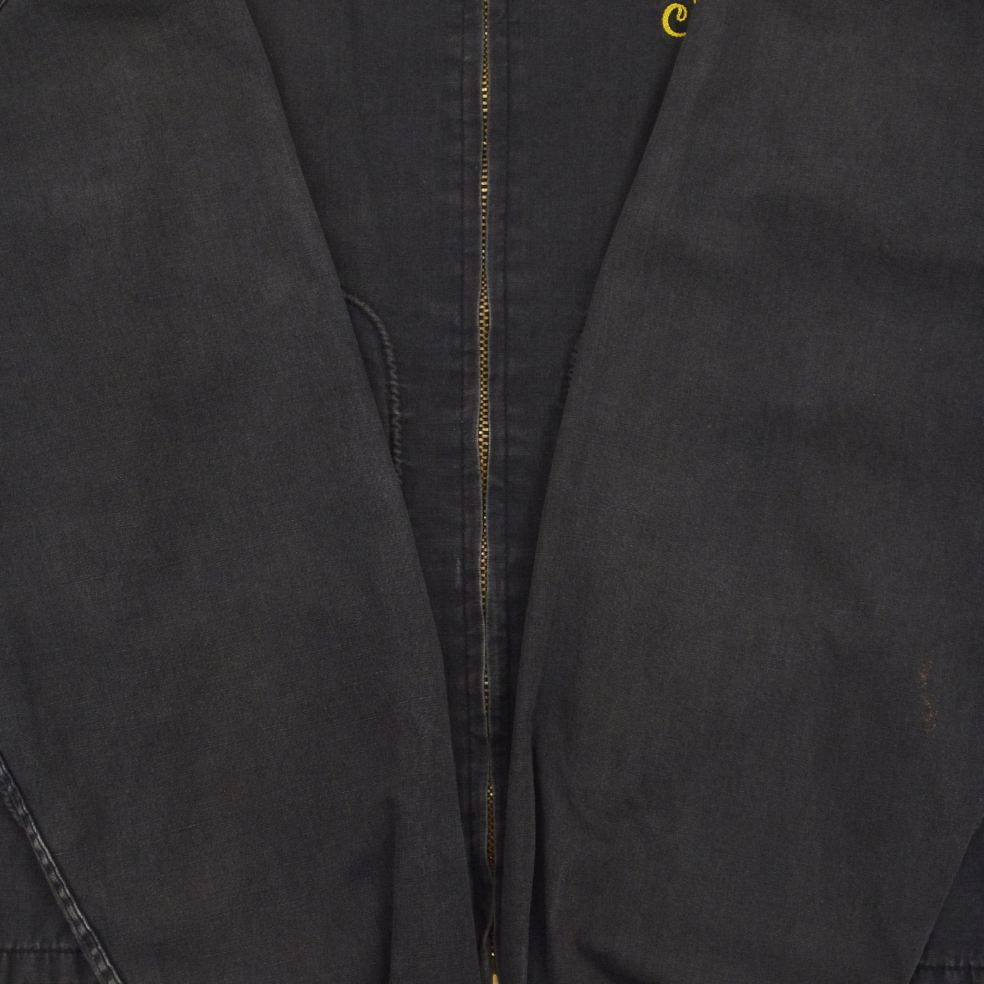 1960's DAN RIVER CAPITOL CHARIOTEERS CAR CLUB JACKET / BLACK ... M