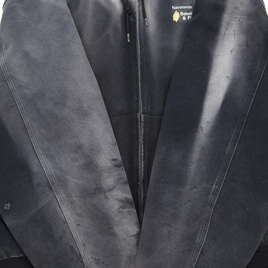 2000's CARHARTT ACTIVE JACKET THERMAL-LINED / CRAZY FADE ... XL
