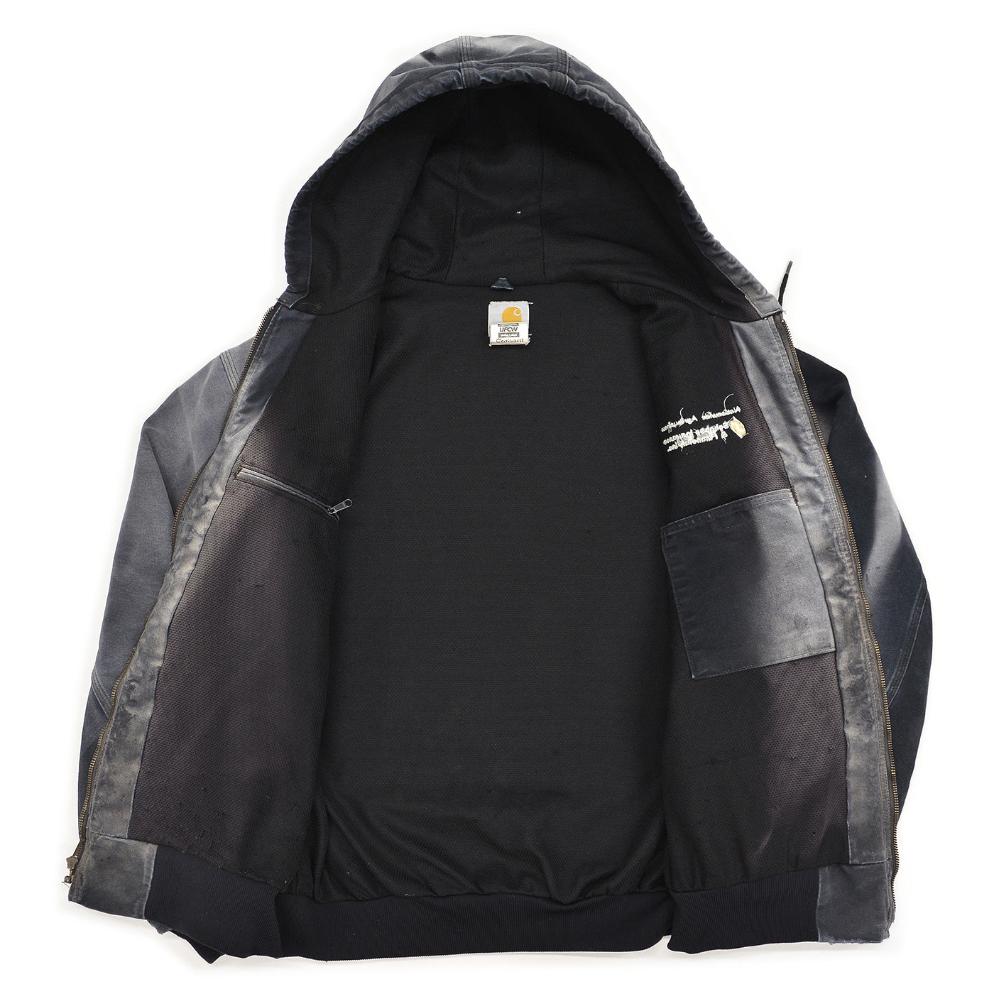 2000's CARHARTT ACTIVE JACKET THERMAL-LINED / CRAZY FADE ... XL