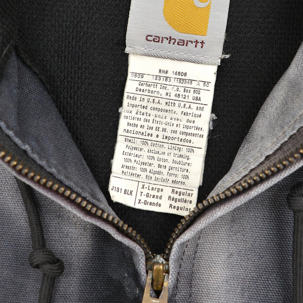 2000's CARHARTT ACTIVE JACKET THERMAL-LINED / CRAZY FADE ... XL