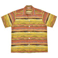 1950's CATALINA EGYPTIENNE PRINT COTTON S/S SHIRT ... M