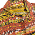 1950's CATALINA EGYPTIENNE PRINT COTTON S/S SHIRT ... M