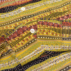 1950's CATALINA EGYPTIENNE PRINT COTTON S/S SHIRT ... M