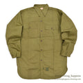 ~1940's DEADSTOCK LOEB'S MECHANIC BRAND COTTON WORK SHIRT / CHIN STRAP ... 15