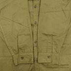 ~1940's DEADSTOCK LOEB'S MECHANIC BRAND COTTON WORK SHIRT / CHIN STRAP ... 15