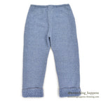1970's chuck roast LIGHT BLUE PILE PANTS ... L