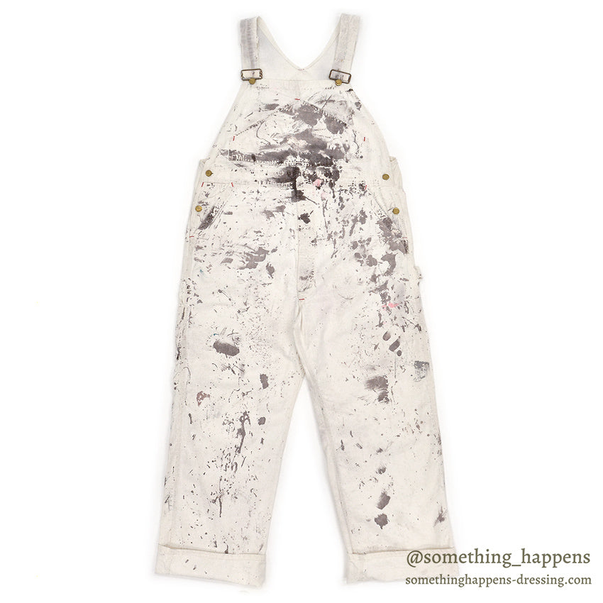 1950's COWDEN PAINT SPLATTERED OVERALL ... W40/L31