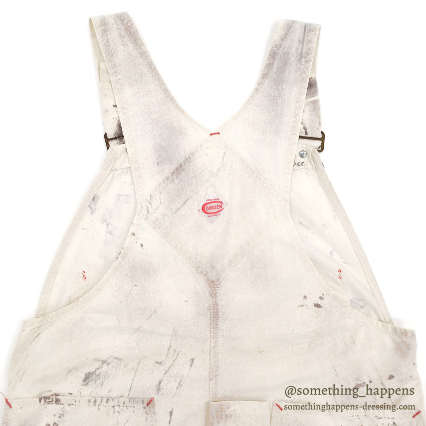 1950's COWDEN PAINT SPLATTERED OVERALL...W40/L31