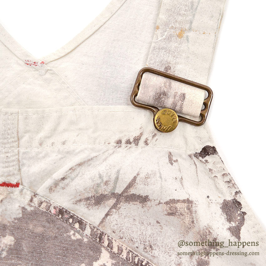 1950's COWDEN PAINT SPLATTERED OVERALL...W40/L31