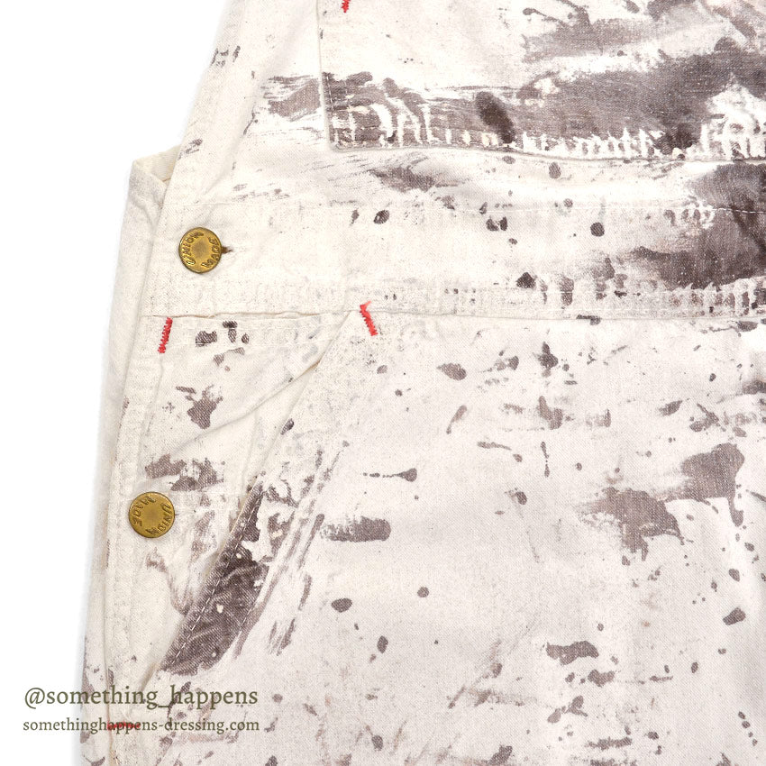 1950's COWDEN PAINT SPLATTERED OVERALL...W40/L31