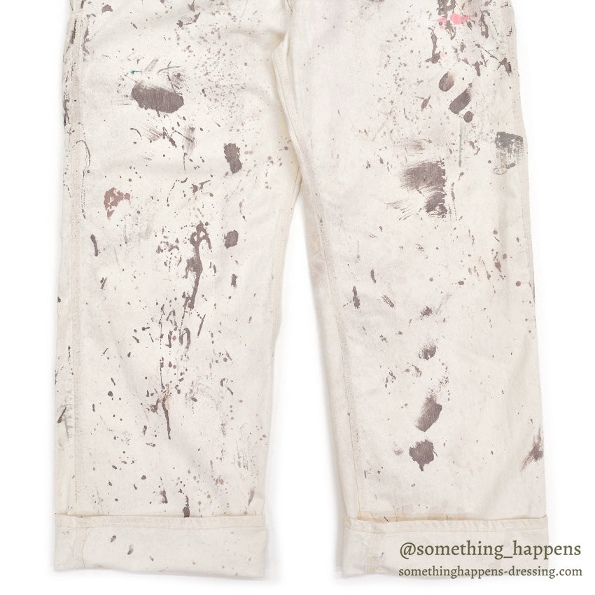 1950's COWDEN PAINT SPLATTERED OVERALL...W40/L31