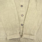 1990's CP SHADES LINEN WORK JACKET / TAN ... L