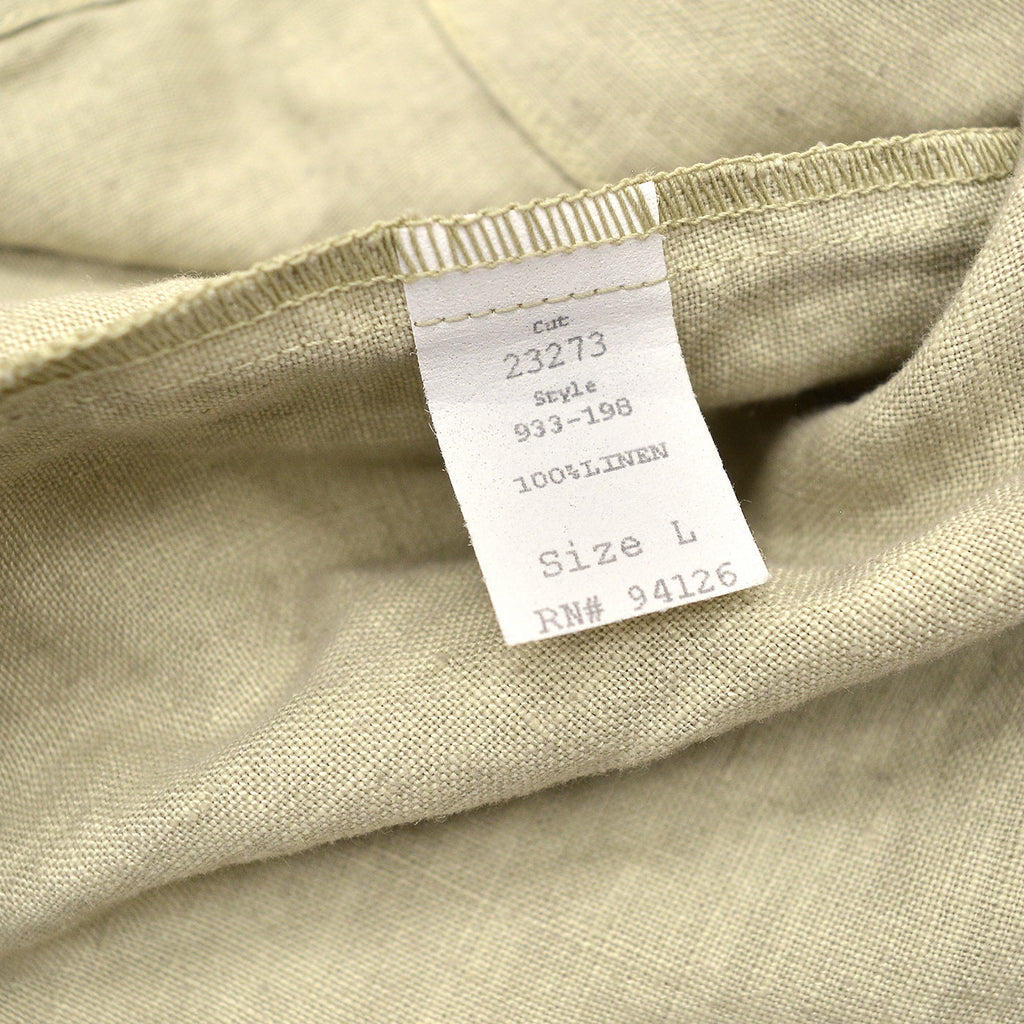 1990's CP SHADES LINEN WORK JACKET / TAN ... L