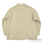 1990's CP SHADES LINEN WORK JACKET / TAN ... L