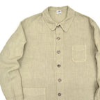 1990's CP SHADES LINEN WORK JACKET / TAN ... L