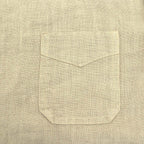 1990's CP SHADES LINEN WORK JACKET / TAN ... L