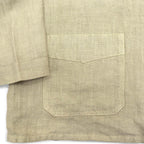 1990's CP SHADES LINEN WORK JACKET / TAN ... L