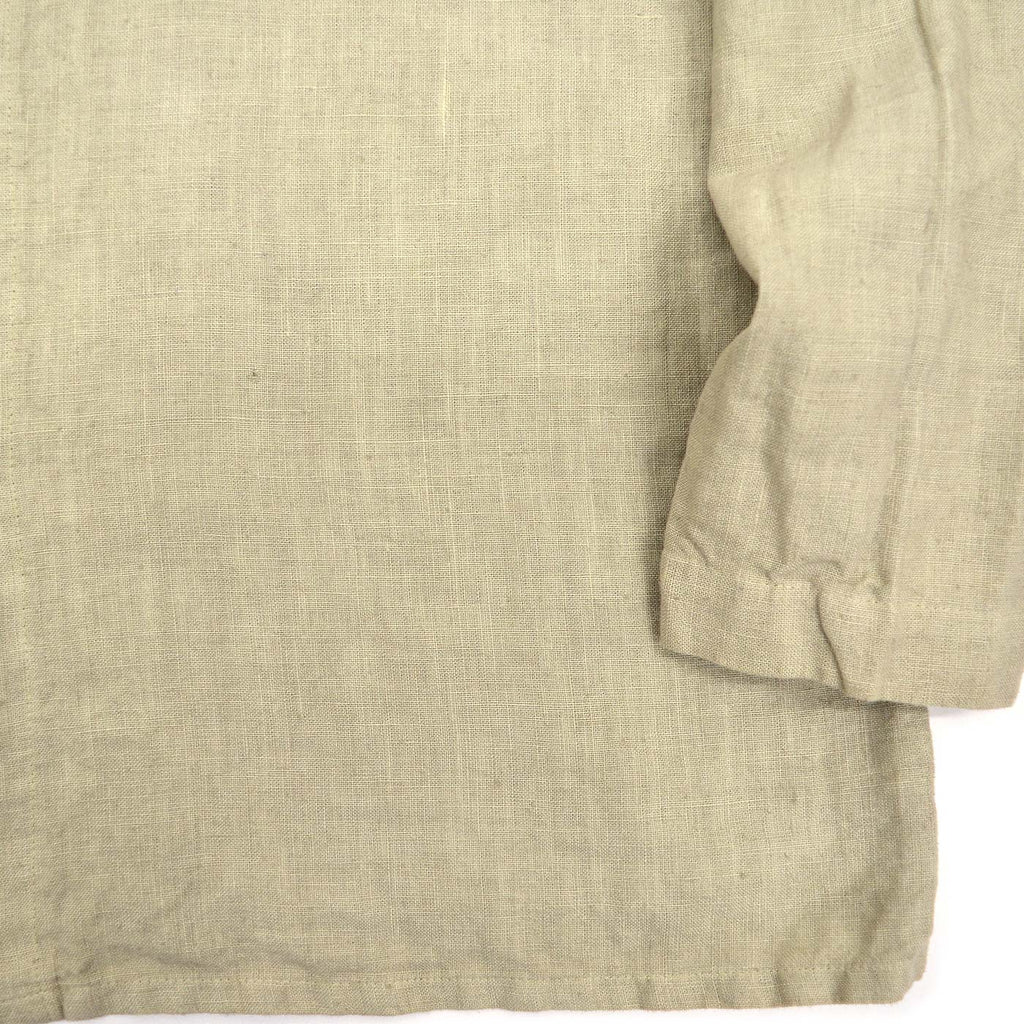 1990's CP SHADES LINEN WORK JACKET / TAN ... L