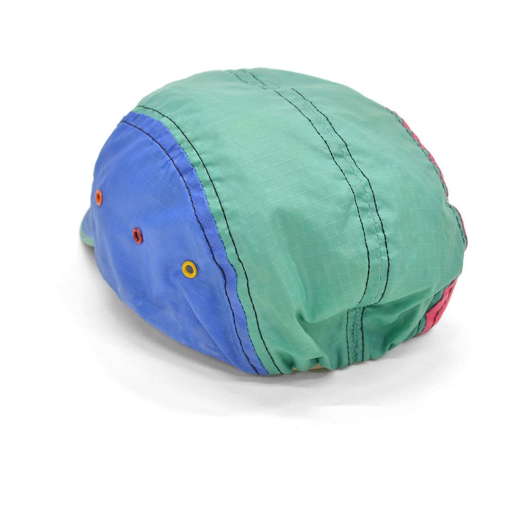 1990s J HATS MULTI COLOR PANEL NYLON CAP / EXTREMELY RARE ...