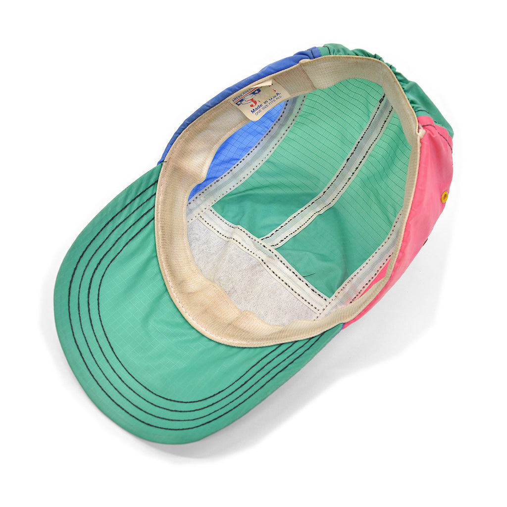 1990s J HATS MULTI COLOR PANEL NYLON CAP / EXTREMELY RARE ...