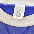 ~1980's OLD MULTI COLOR SINGLE-V SWEAT SHIRT ... L