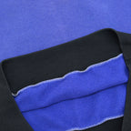 ~1980's OLD MULTI COLOR SINGLE-V SWEAT SHIRT ... L