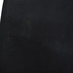 1950s OLD BLACK ALL COTTON WORK PANTS / CHINO ... W33/L30