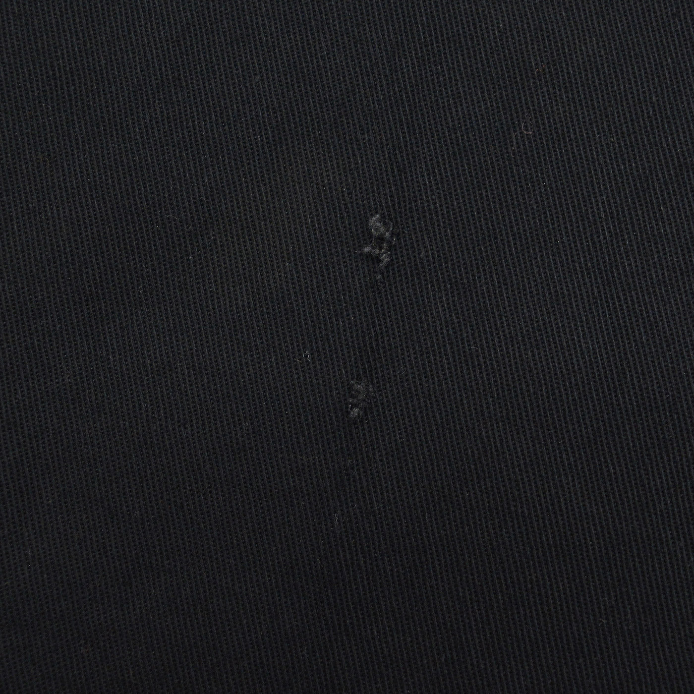 1950s OLD BLACK ALL COTTON WORK PANTS / CHINO ... W33/L30