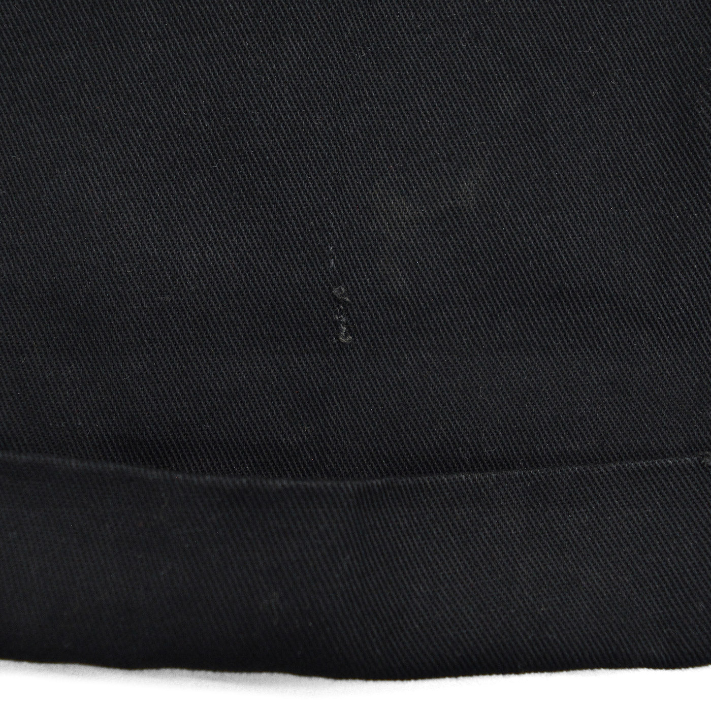 1950s OLD BLACK ALL COTTON WORK PANTS / CHINO ... W33/L30