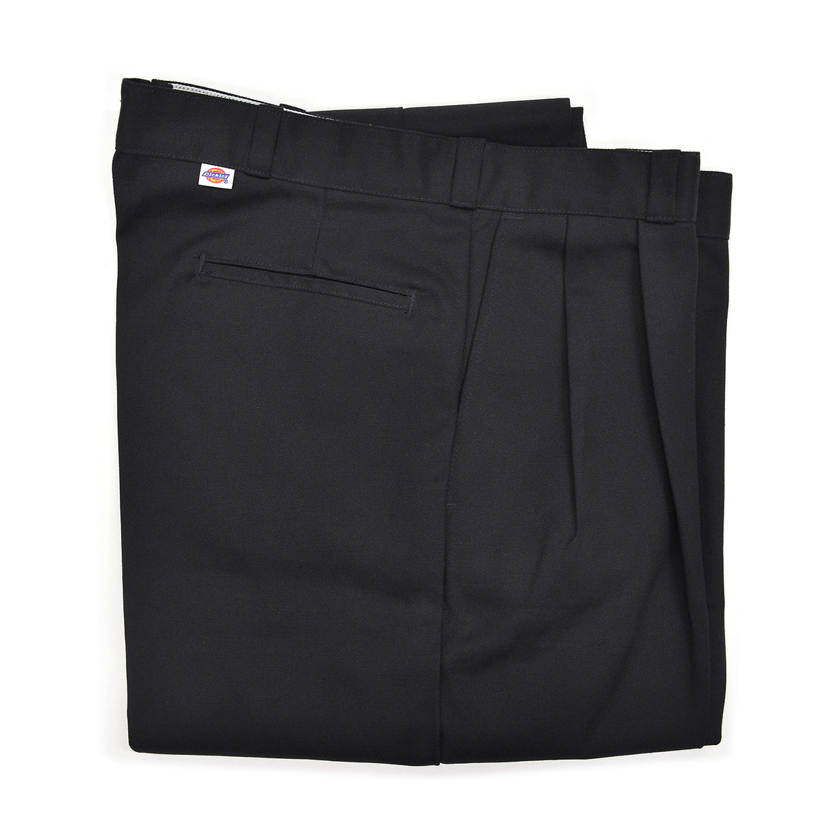 1980s DEADSTOCK DICKIES WORK PANTS / BLACK ... W36/L32