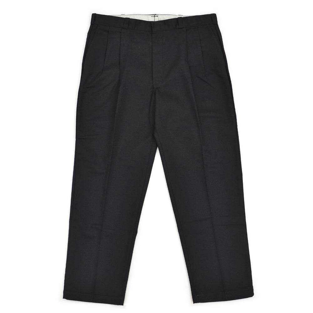 1980s DEADSTOCK DICKIES WORK PANTS / BLACK ... W36/L32