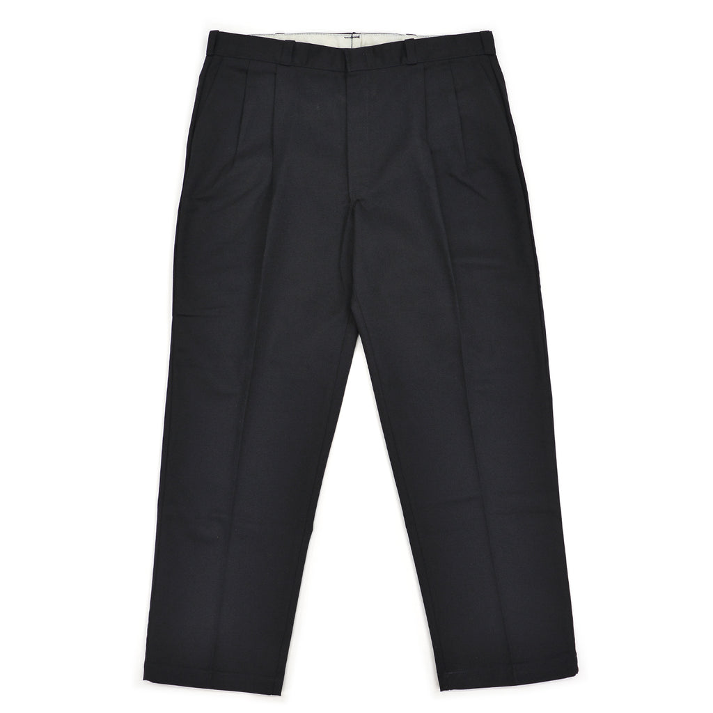 1980s DEADSTOCK DICKIES WORK PANTS / BLACK ... W36/L32