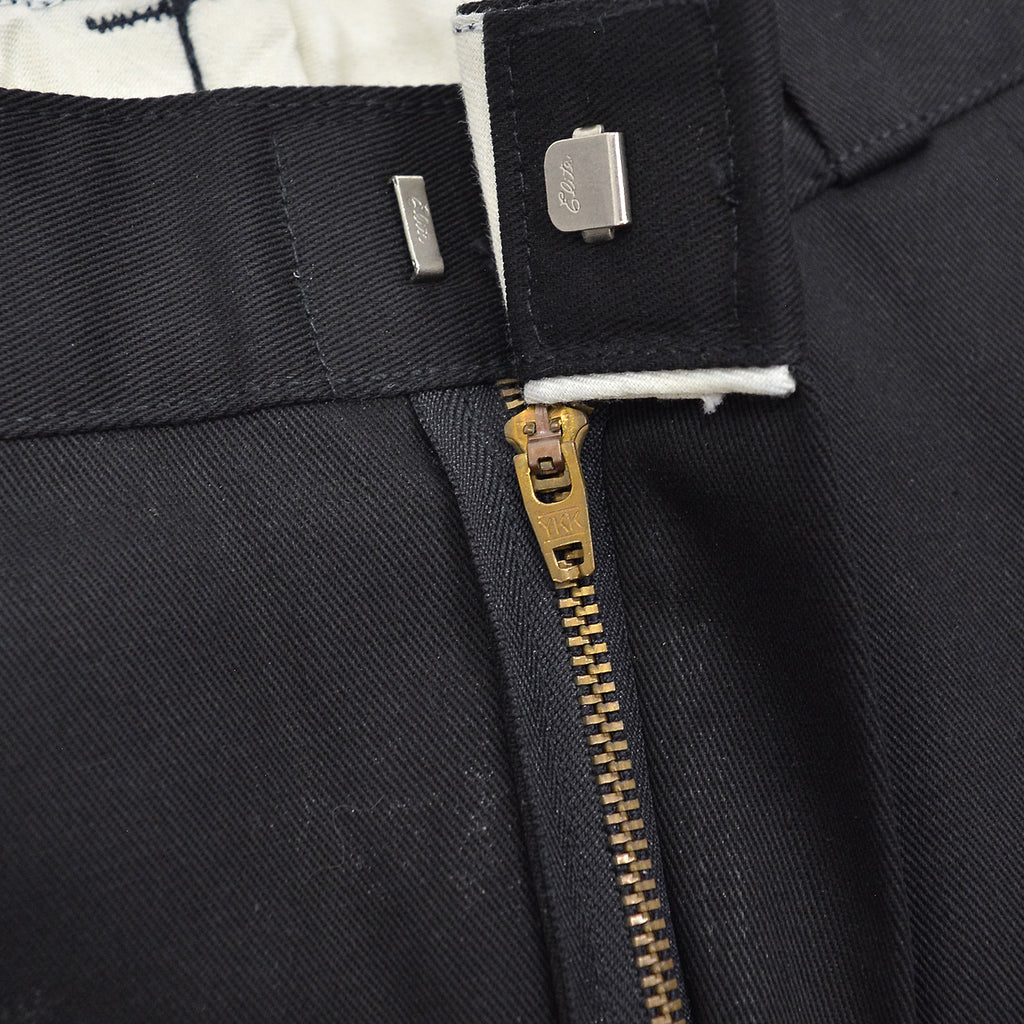 1980s DEADSTOCK DICKIES WORK PANTS / BLACK ... W36/L32