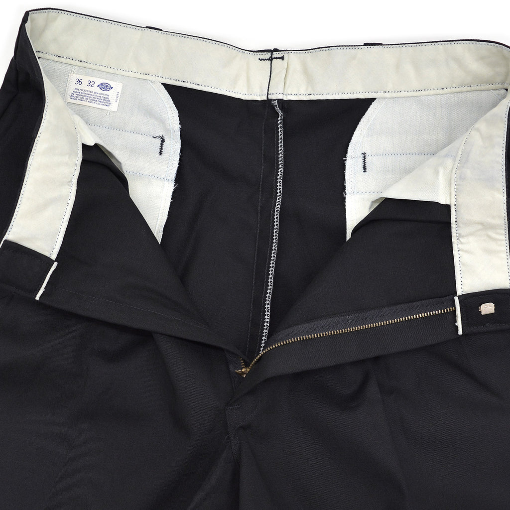 1980s DEADSTOCK DICKIES WORK PANTS / BLACK ... W36/L32