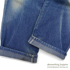 1980's DICKIES DENIM PAINTER PANTS / GORGEOUS FADE ... W31/L29