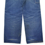 1980's DICKIES DENIM PAINTER PANTS / GORGEOUS FADE ... W31/L29